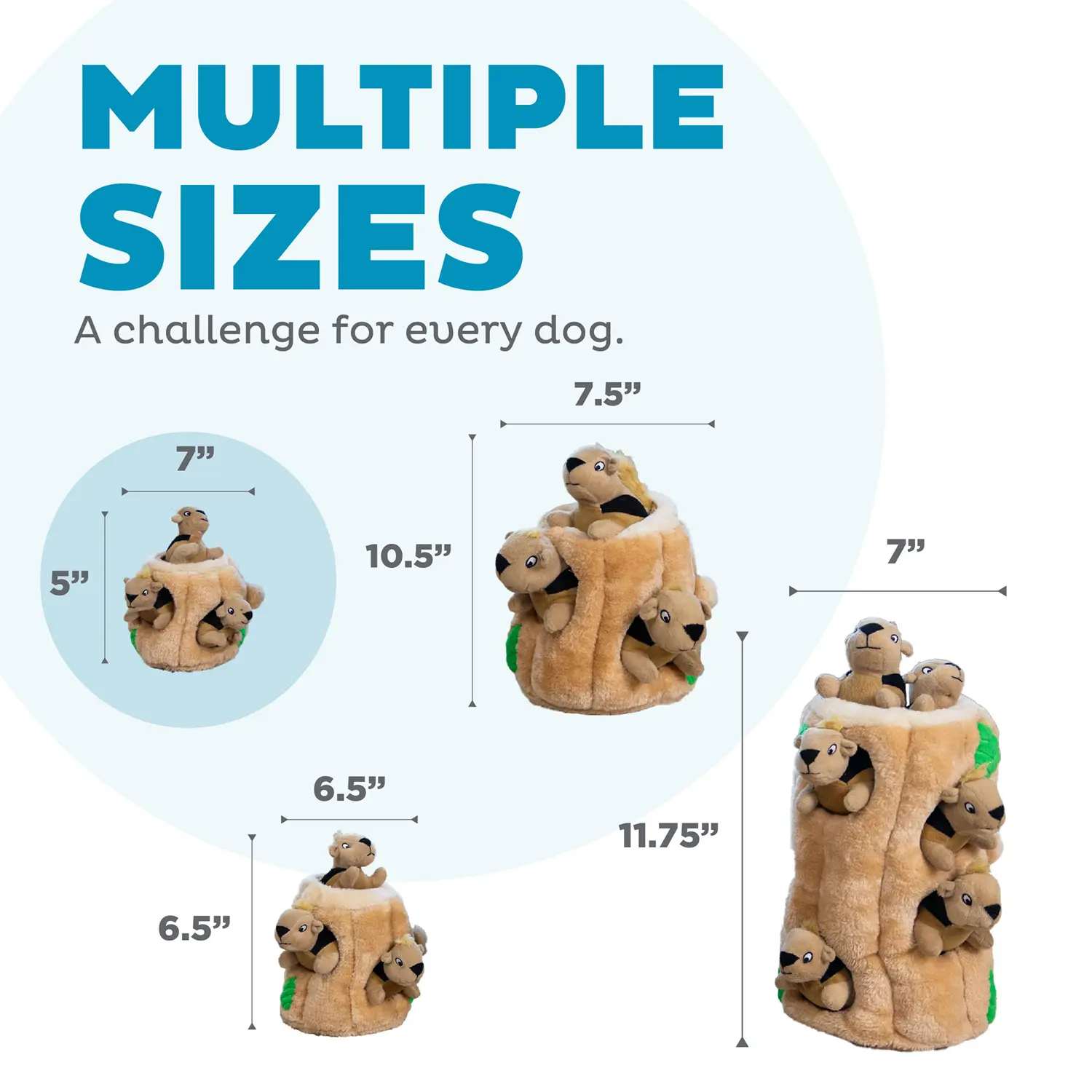 Outward Hound Hide-A-Squirrel Dog Toy Small - Image 6
