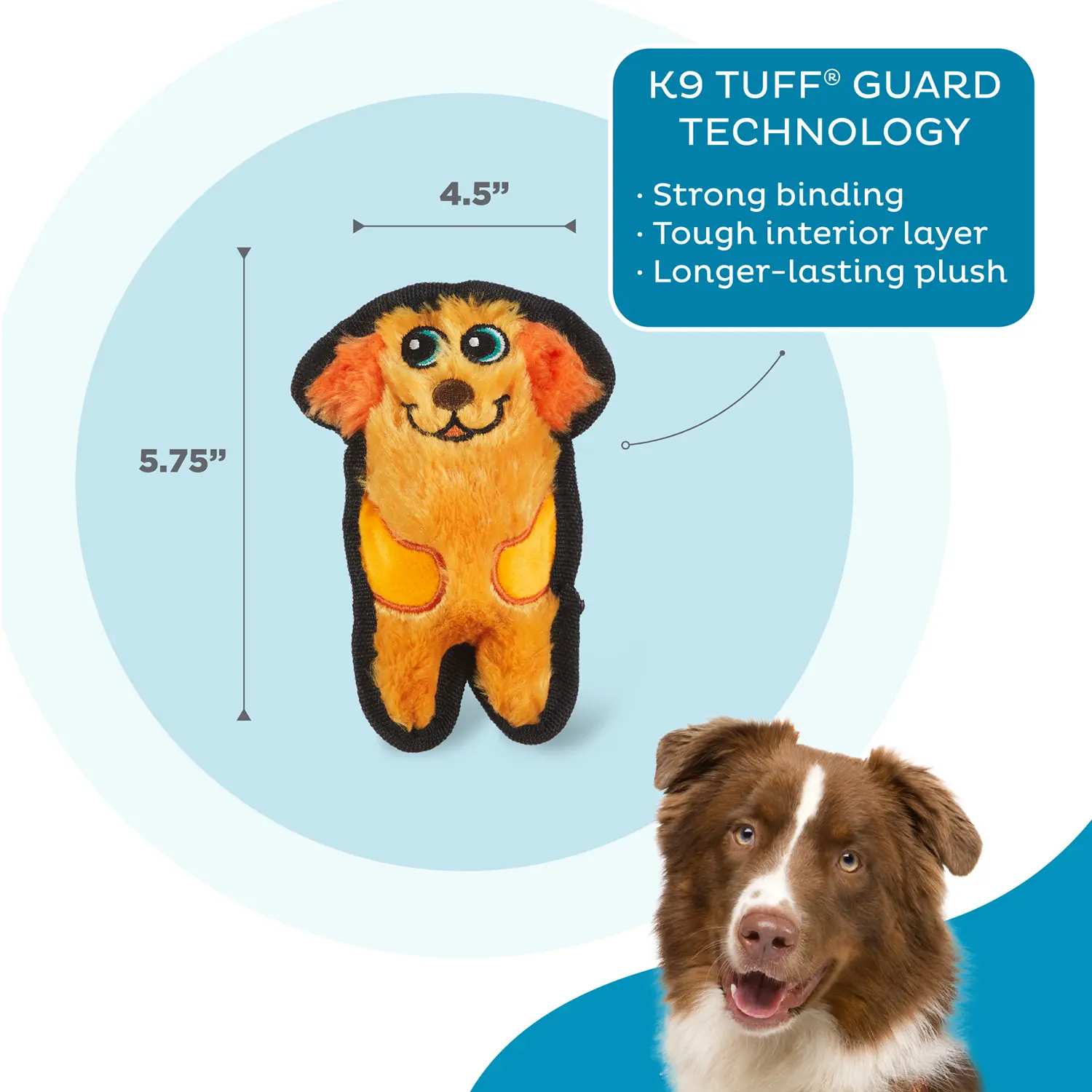Outward Hound Invincibles Mini Dog Toy Dog XS - Image 3