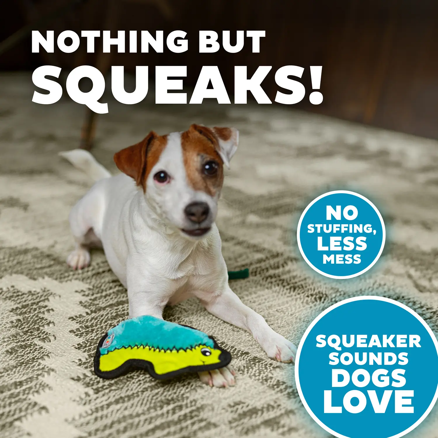 Outward Hound Invincibles Mini Dog Toy Hedgehog XS - Image 5