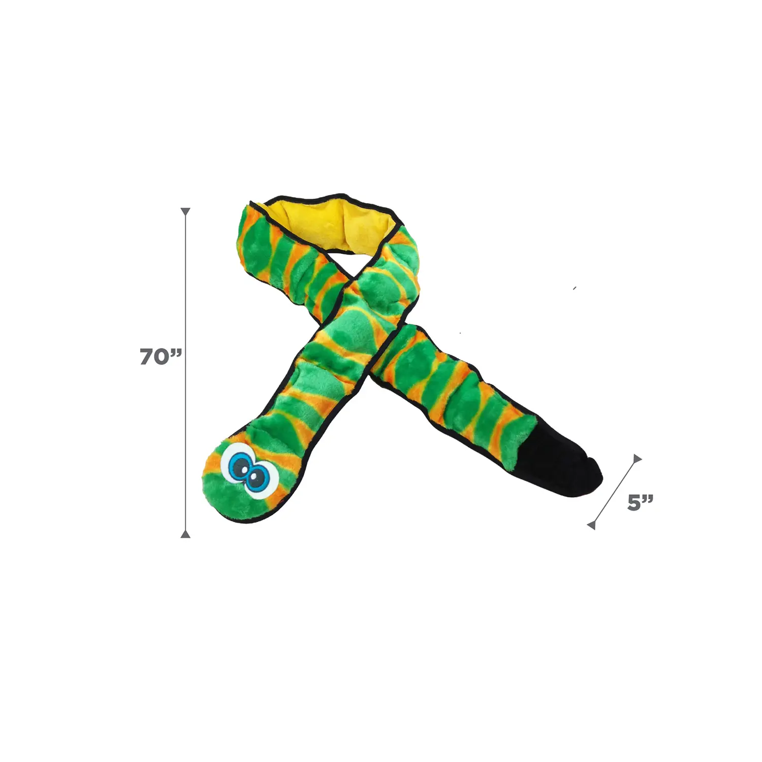 Outward Hound Invincibles Dog Toy Snake Ginormous XXL - Image 6