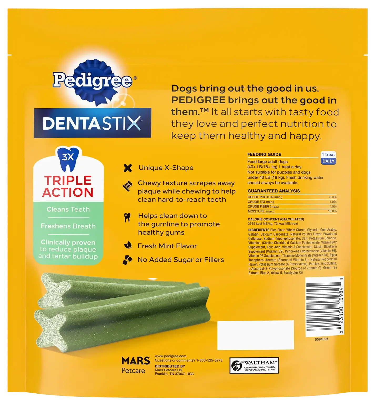 Pedigree DENTASTIX Fresh Dog Dental Treats 28 Count - Image 2