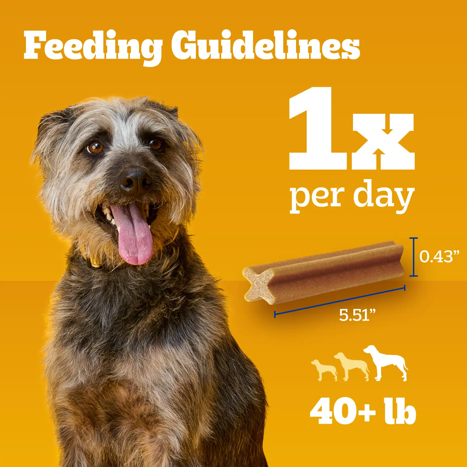 Pedigree DENTASTIX Dog Dental Treat Original w/Real Chicken 32 Count - Image 8