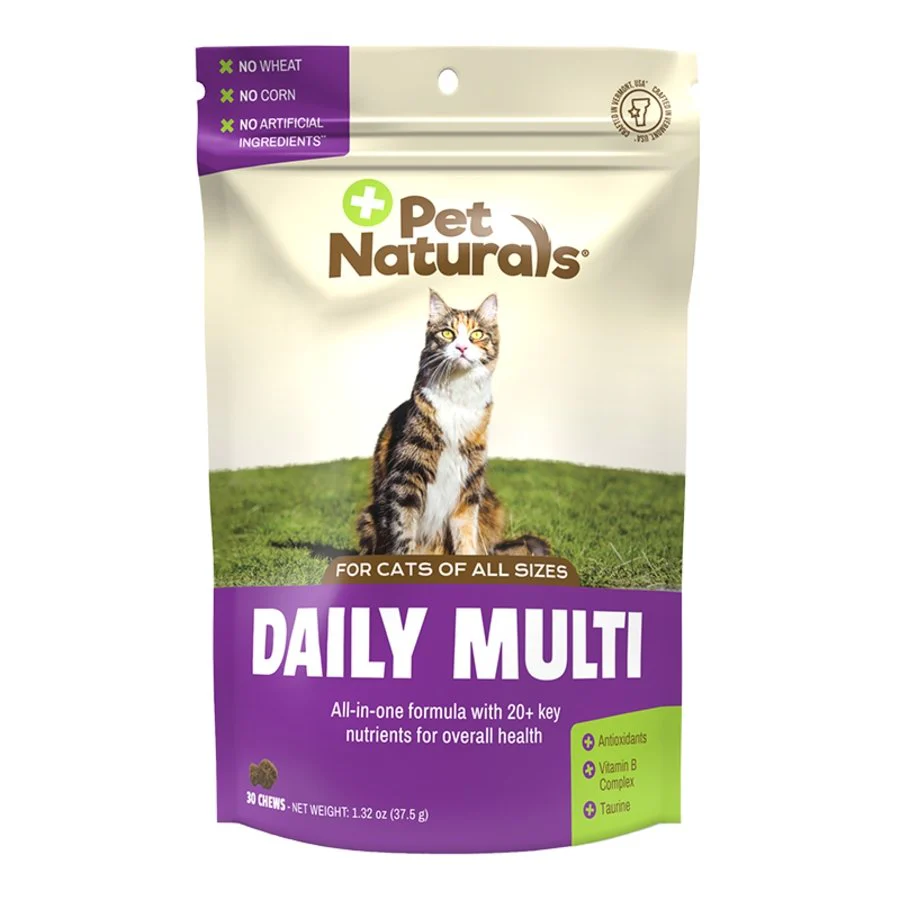 Pet Naturals Daily Multi All-in-One Soft Chews for Cats 30 Count 1.32-oz