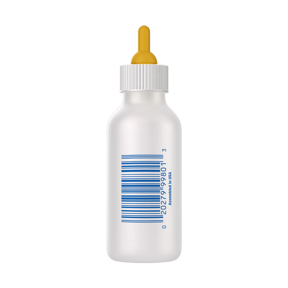 PetAg Animal Nurser Bottle for Puppies, Kittens & Small Animals 2-oz - Image 2