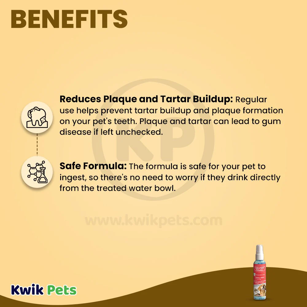 Sentry Petrodex Dental Rinse for Dogs & Cats 4-oz - Image 3
