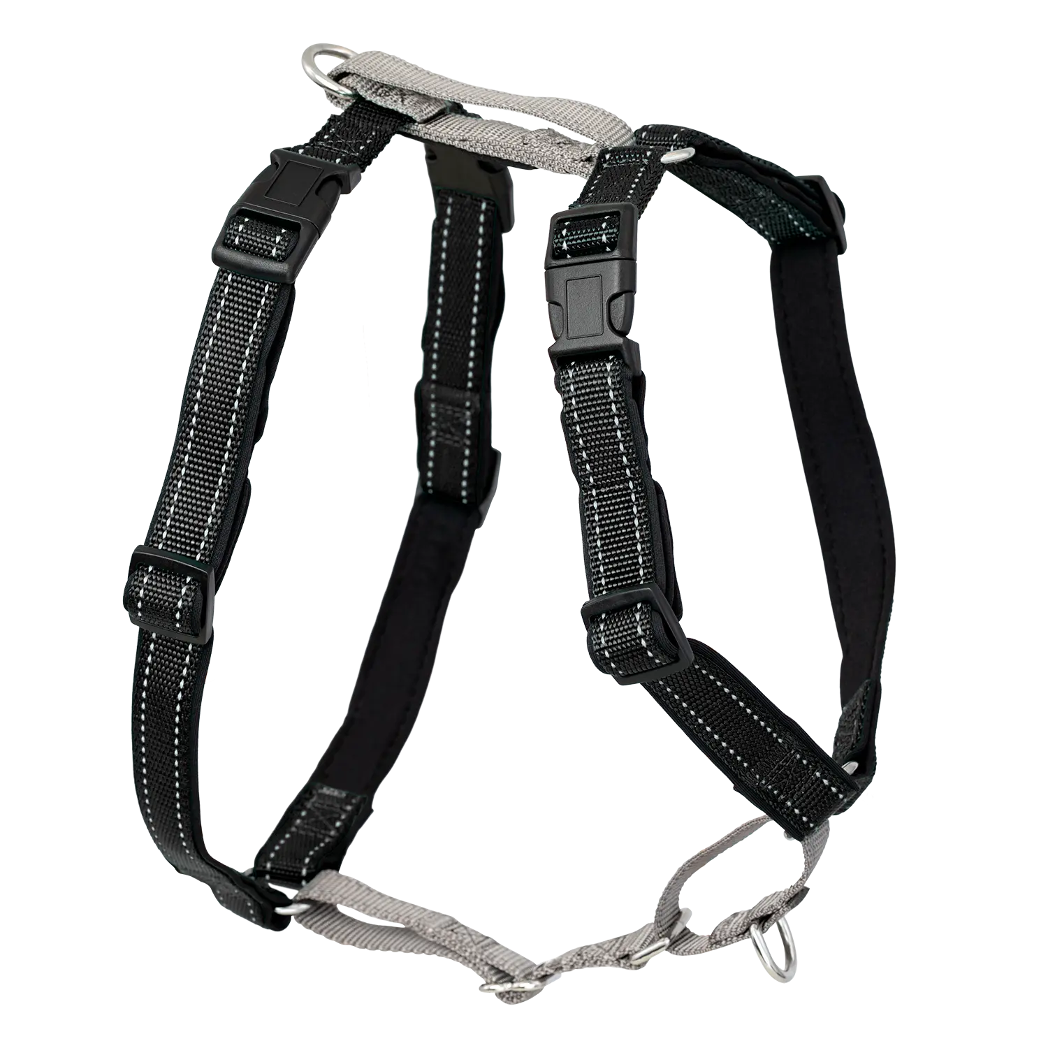 PetSafe 3-in-1 Reflective Dog Harness with Car Control Strap Black Large - Image 7