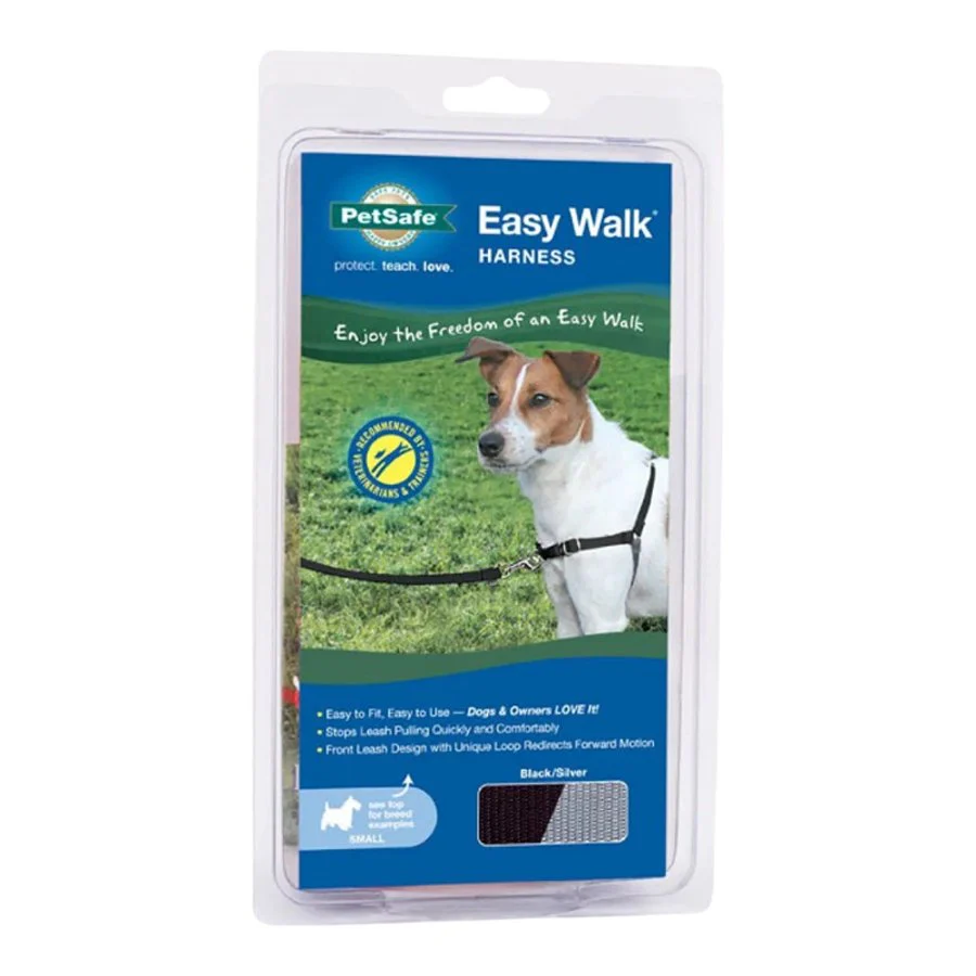 PetSafe Easy Walk Dog Harness Black Small