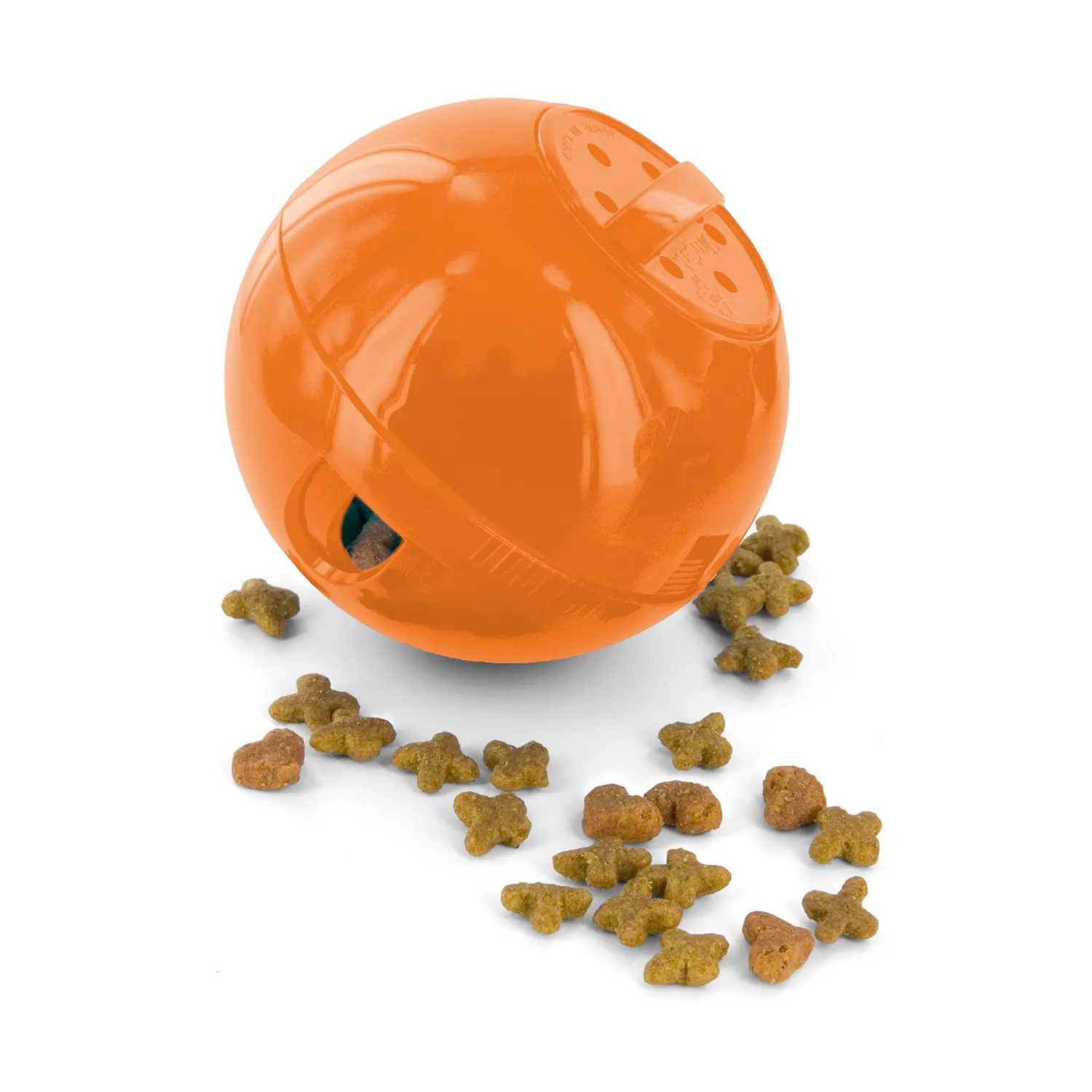 PetSafe SlimCat Interactive Cat Feeder Ball Orange - Image 5