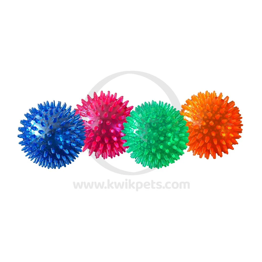 Petsport USA Gorilla Ball Dog Toy Assorted Small 2-in - Image 2