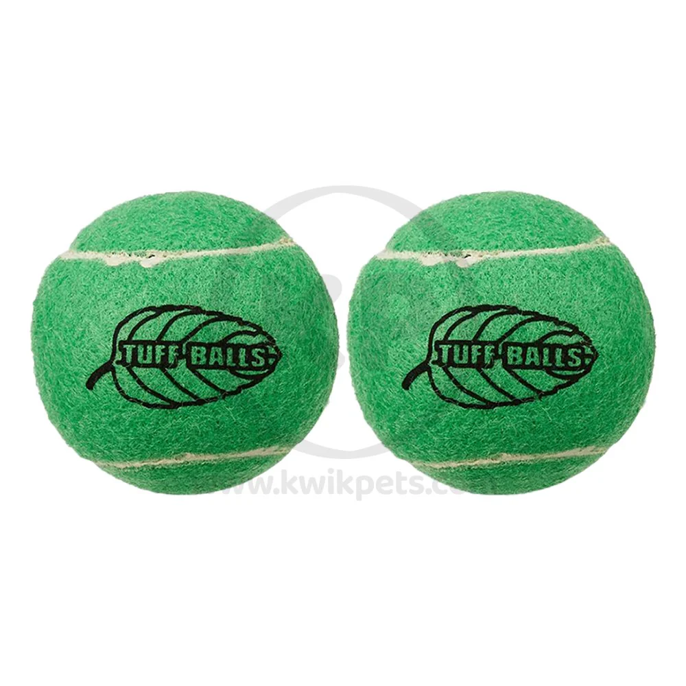 Petsport USA Mint Balls Dog Toy Green 2 Count 2.5-in - Image 2