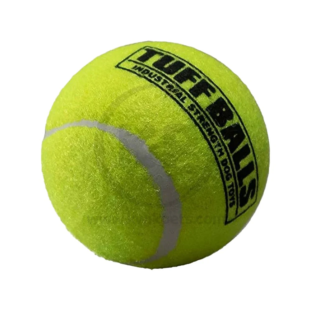 Petsport USA Tuff Ball Dog Toy Yellow 1.8-in - Image 4