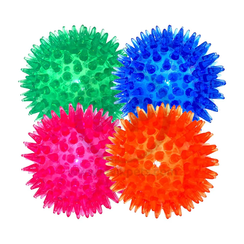 Petsport USA Gorilla Ball Dog Toy Assorted Large 4-in - Image 4