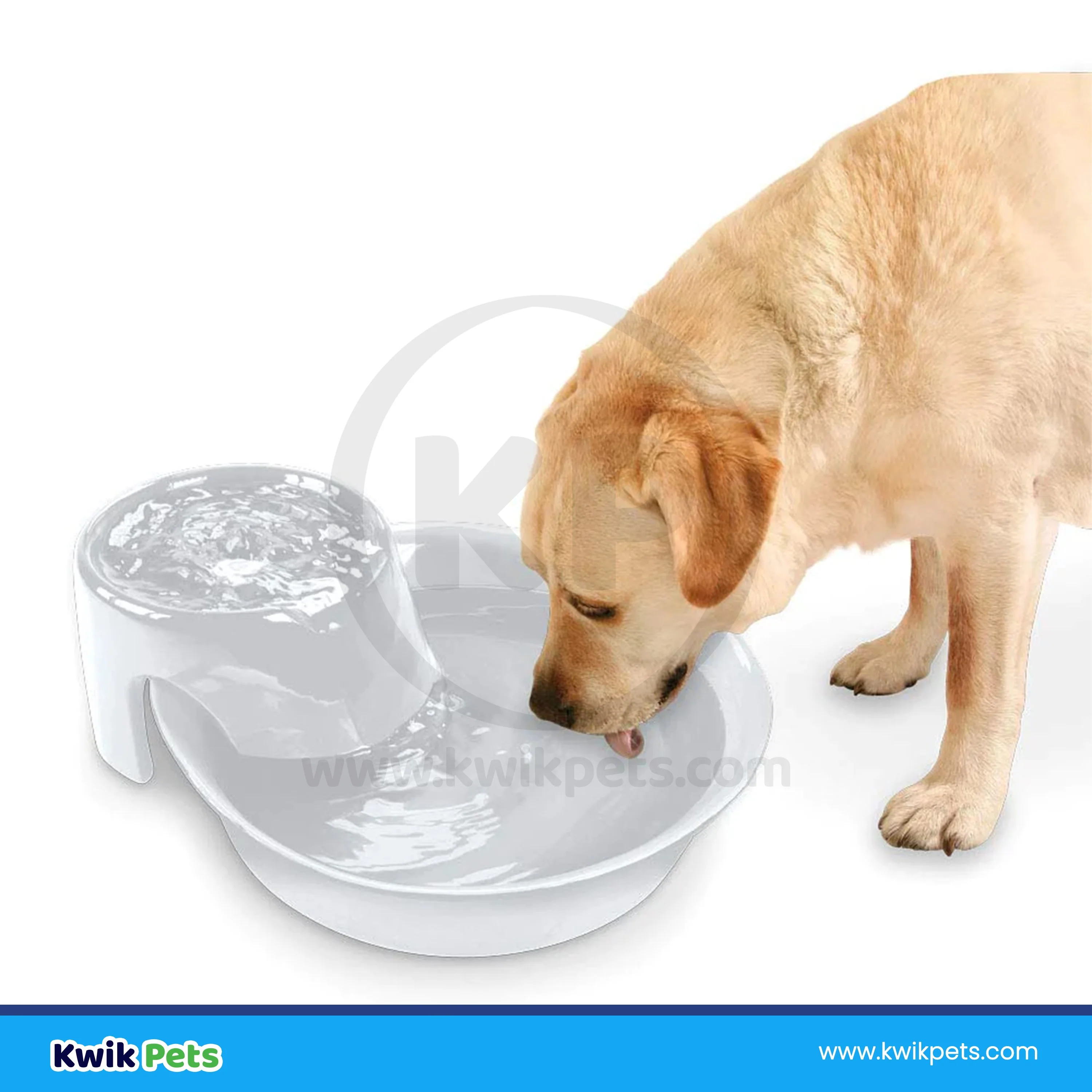 Pioneer Pet Big Max Ceramic Dog & Cat Drinking Fountain White 128-oz - Image 6