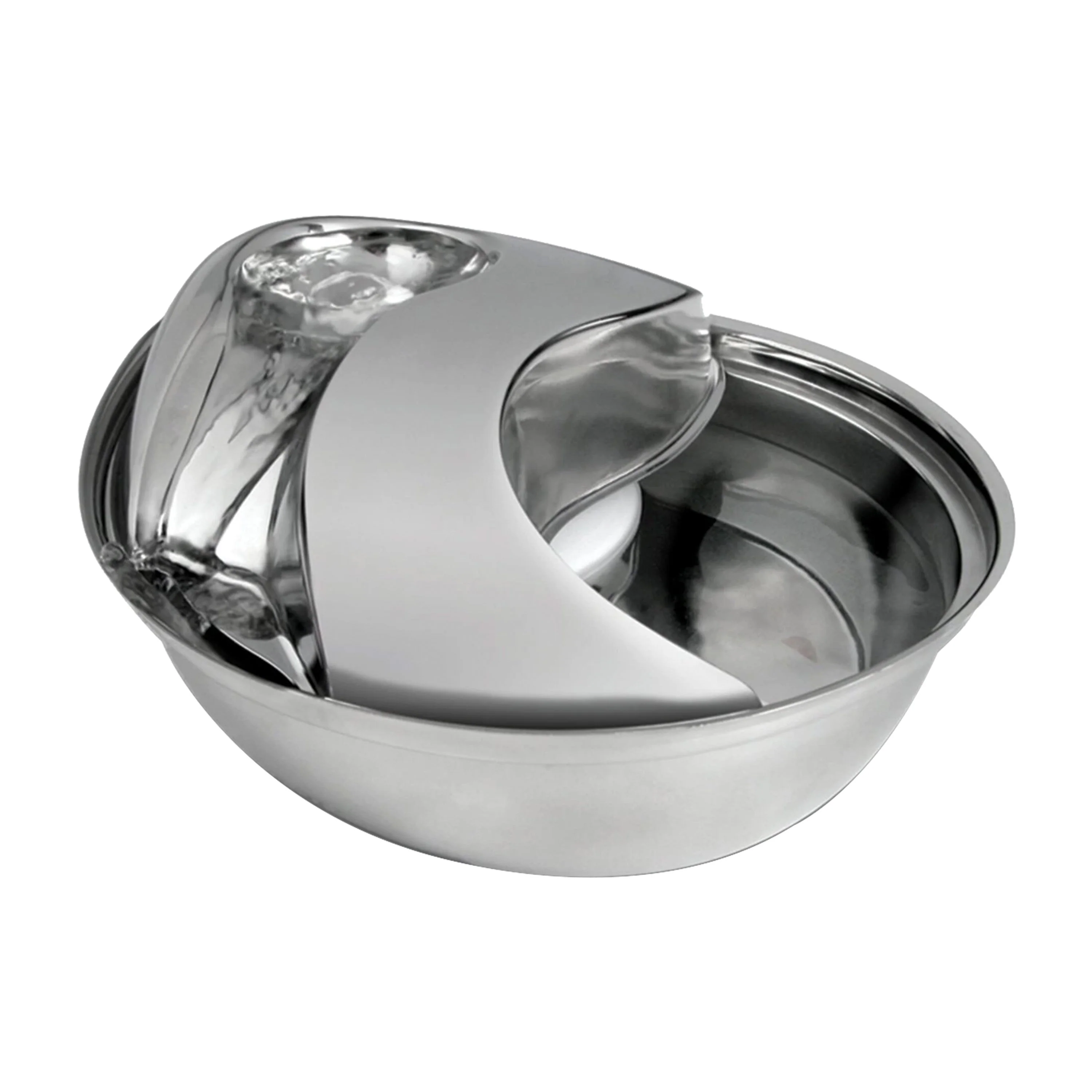 Pioneer Pet Raindrop Stainless Steel Dog & Cat Drinking Fountain 60-oz - Image 3