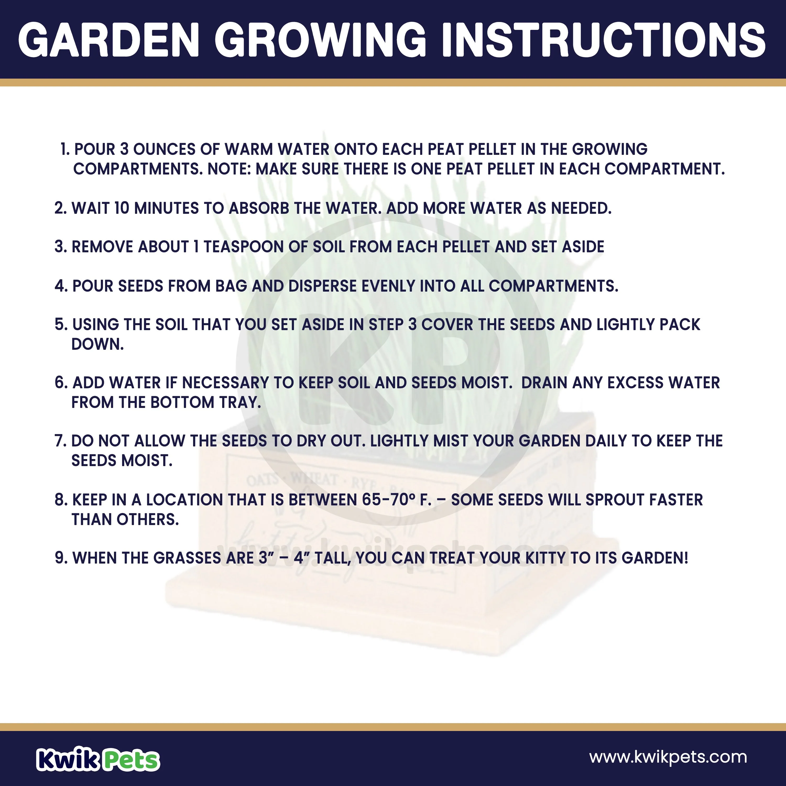 Pioneer Pet SmartCat Kitty’s Garden Edible Cat Grass - Image 3