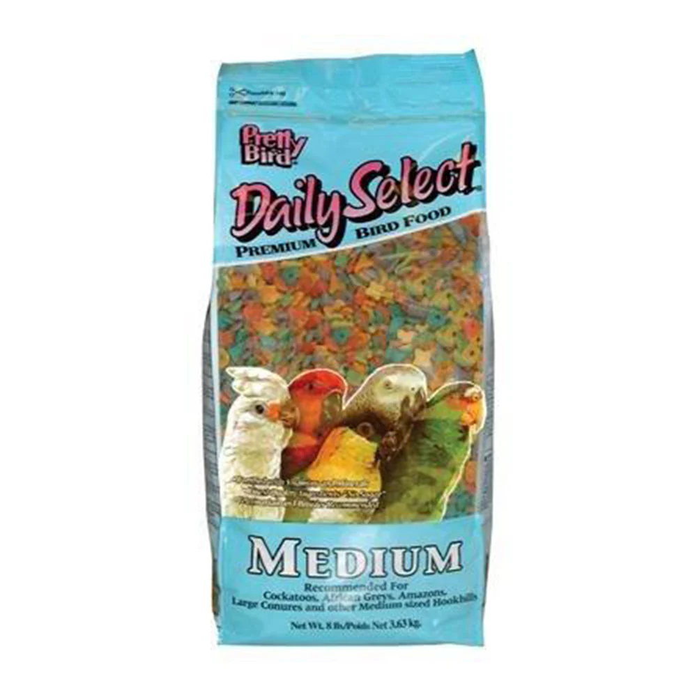 Pretty Bird Daily Select Premium Bird Food Medium 8-lb