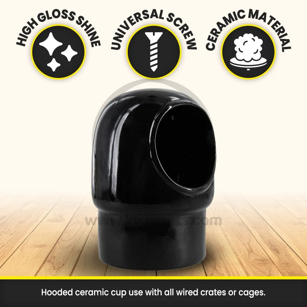 Prevue Pet Products Hooded Ceramic Bird Cup 24-oz - Image 3