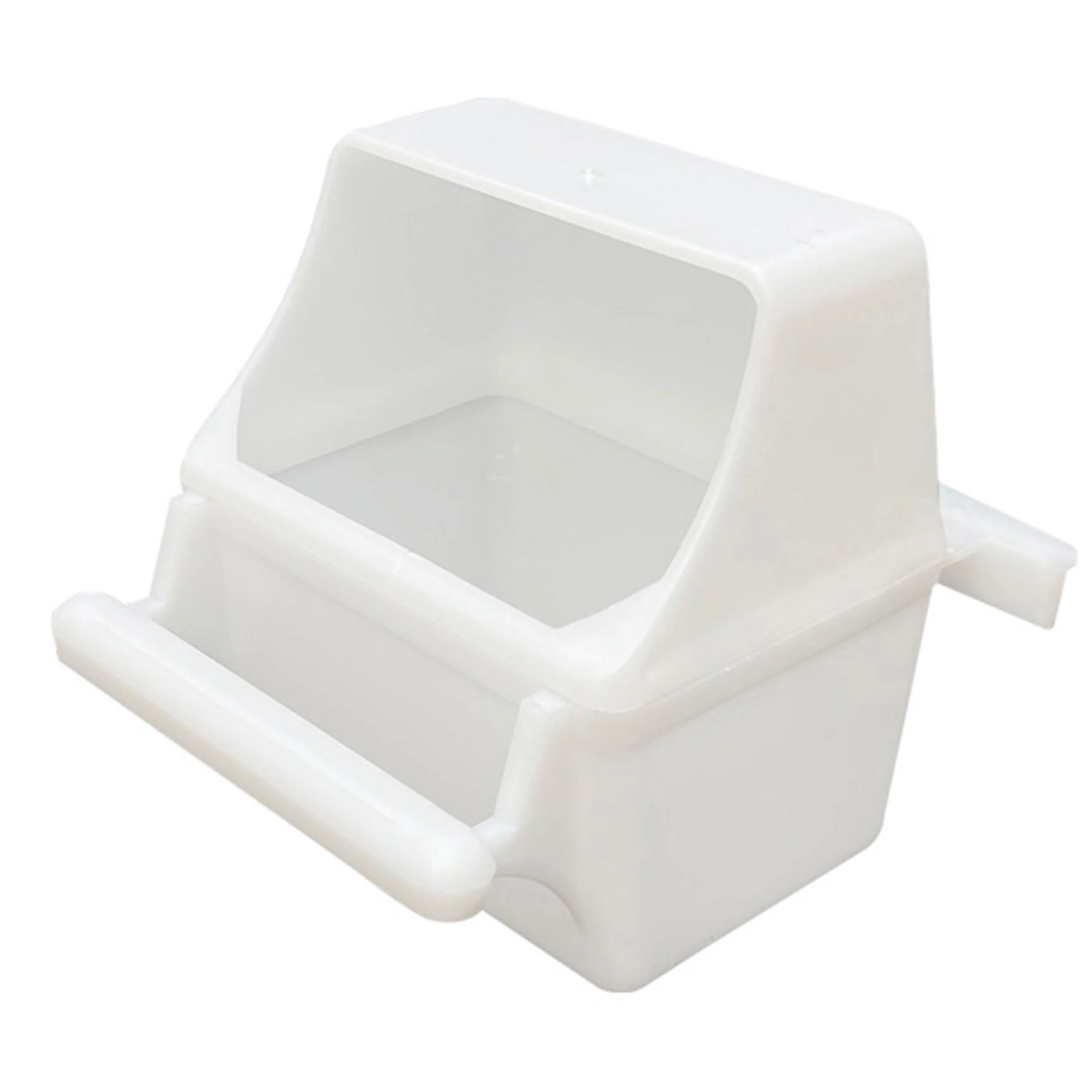 Prevue Pet Products Hooded Bird Cage Cup with Perch Clear - Image 4