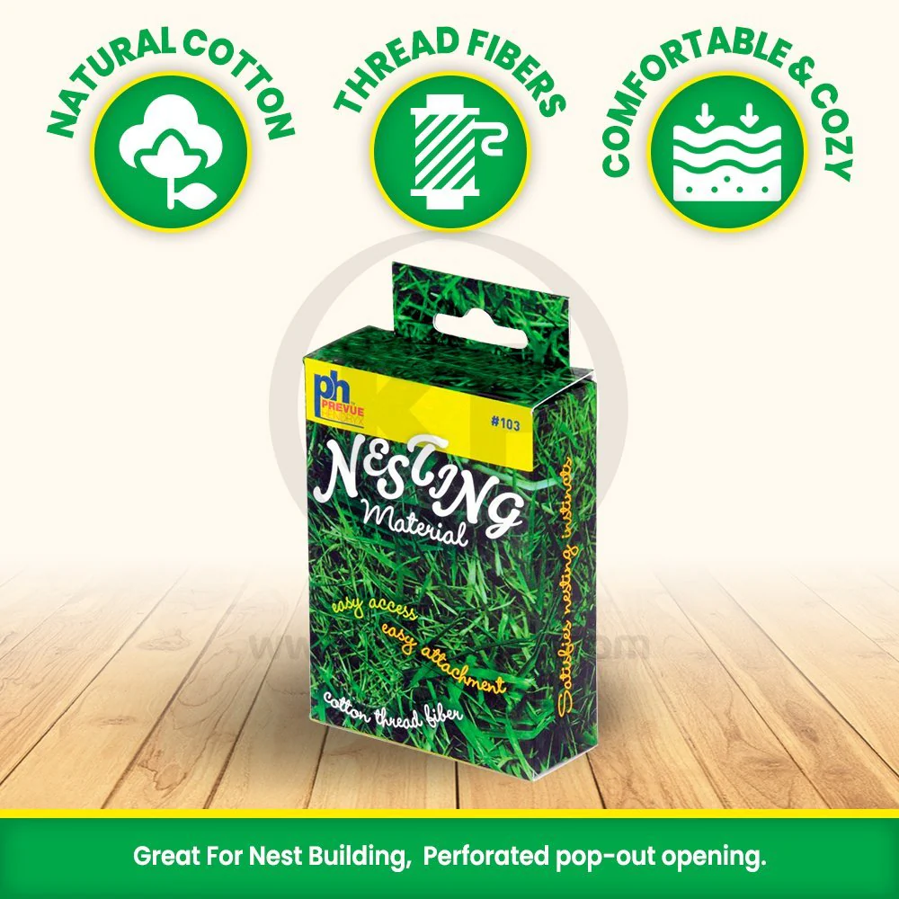 Prevue Pet Products Natural Cotton Thread Nesting Material for Birds - Image 2