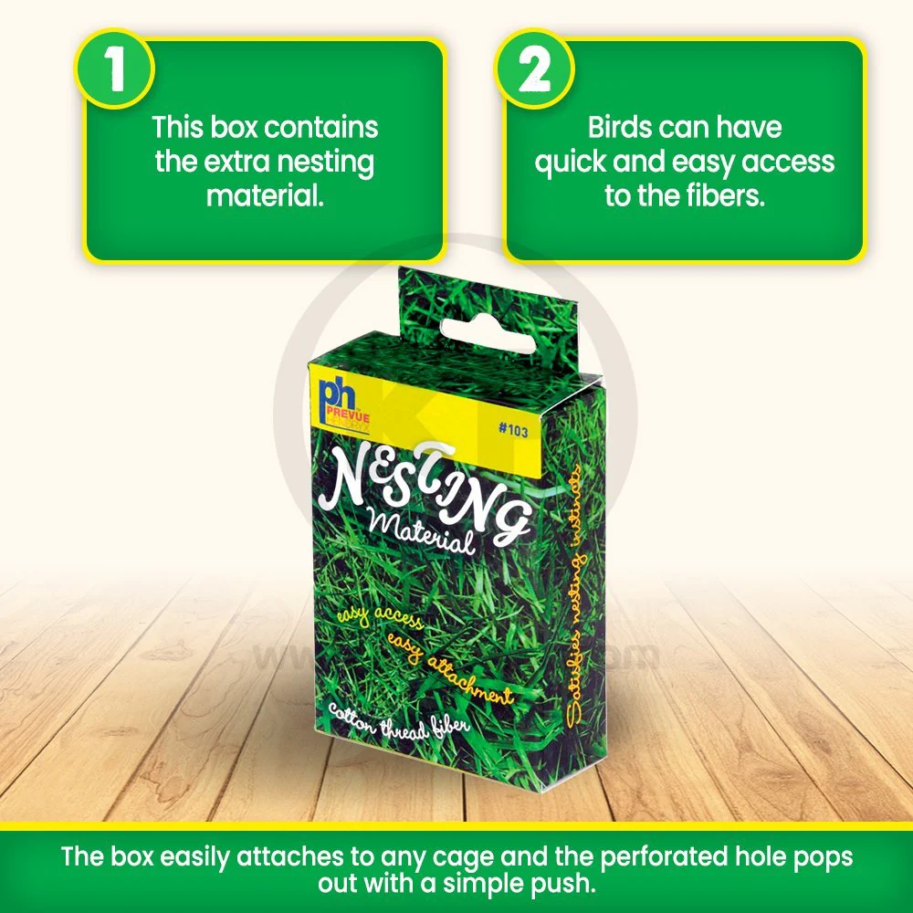 Prevue Pet Products Natural Cotton Thread Nesting Material for Birds - Image 3