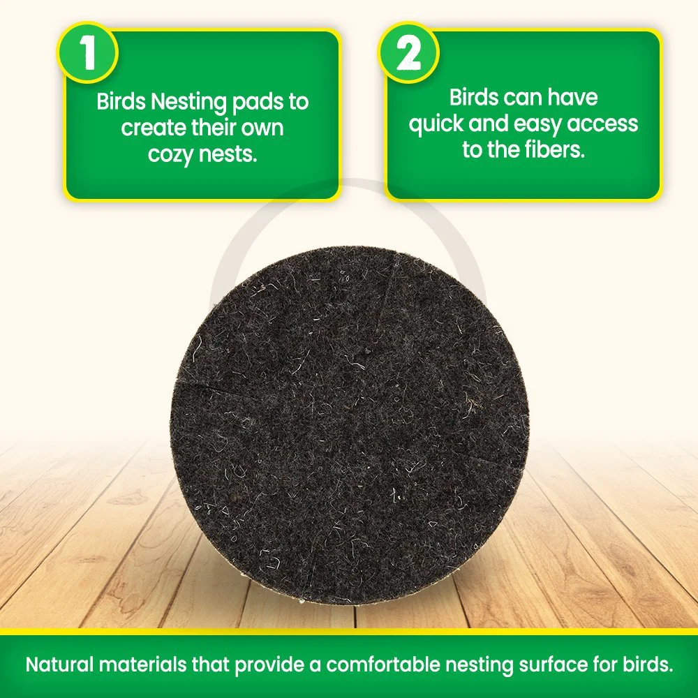 Prevue Pet Products Felt Nesting Pads for Bird Cages 5-in 2 Count - Image 3