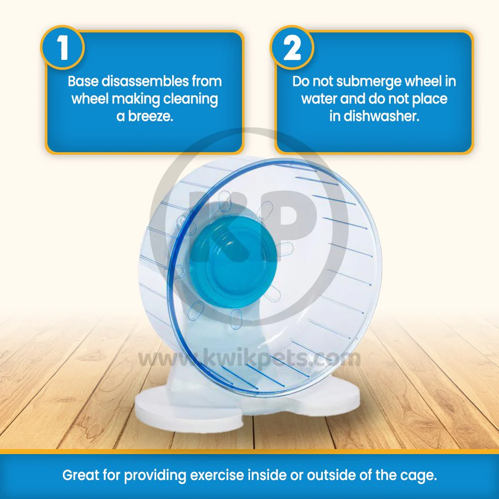 Prevue Pet Products Quiet Exercise Wheel for Small Pets 6-in - Image 4