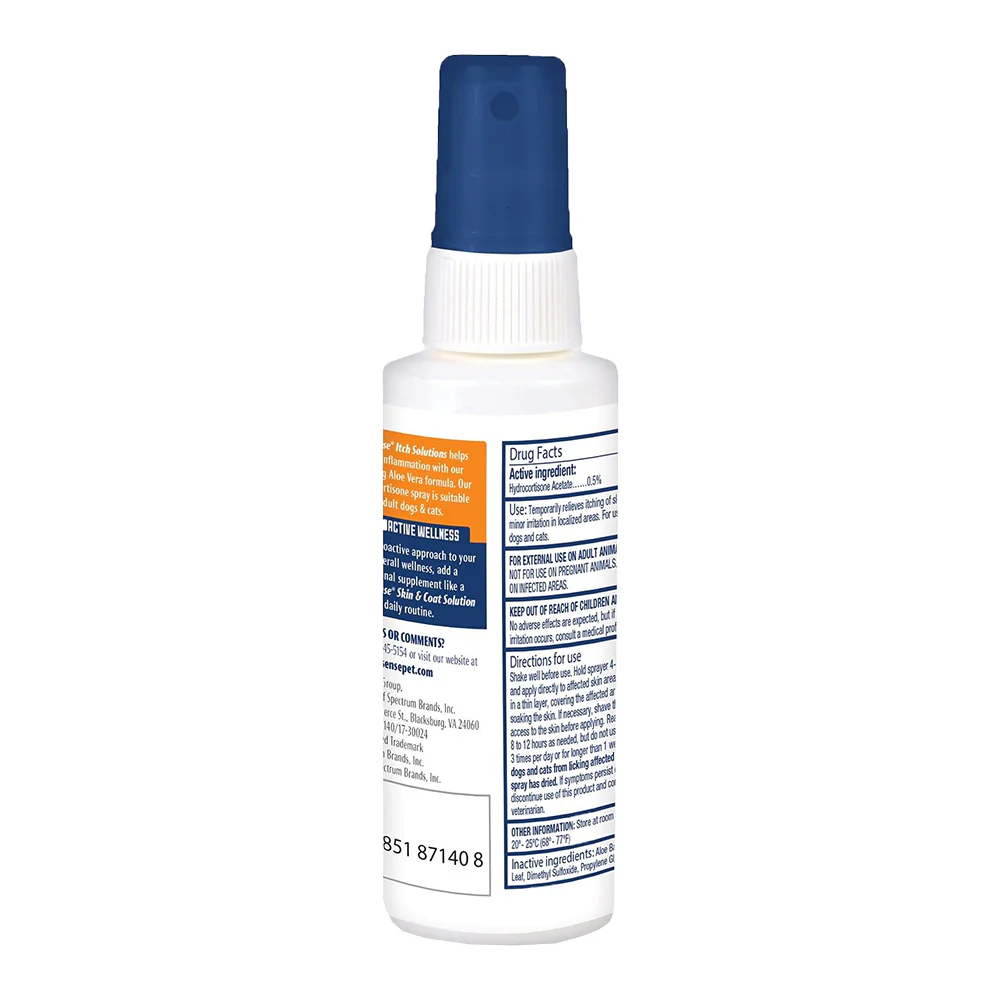 ProSense Itch Solutions Hydrocortisone Spray for Dogs & Cats 4-oz - Image 2
