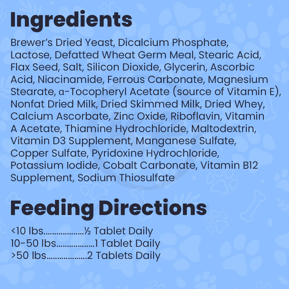 ProSense Vitamin Solutions Dog Chewable Tablets 90 Count 8.5-oz - Image 3