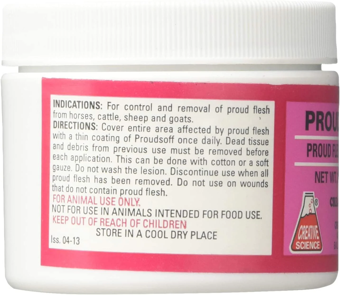 ProudsOff Proud Flesh Ointment for Horses, Cattle, Sheep and Goats 3-oz - Image 2