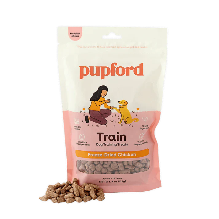 Pupford Freeze-Dried Chicken Training Dog Treats 4-oz