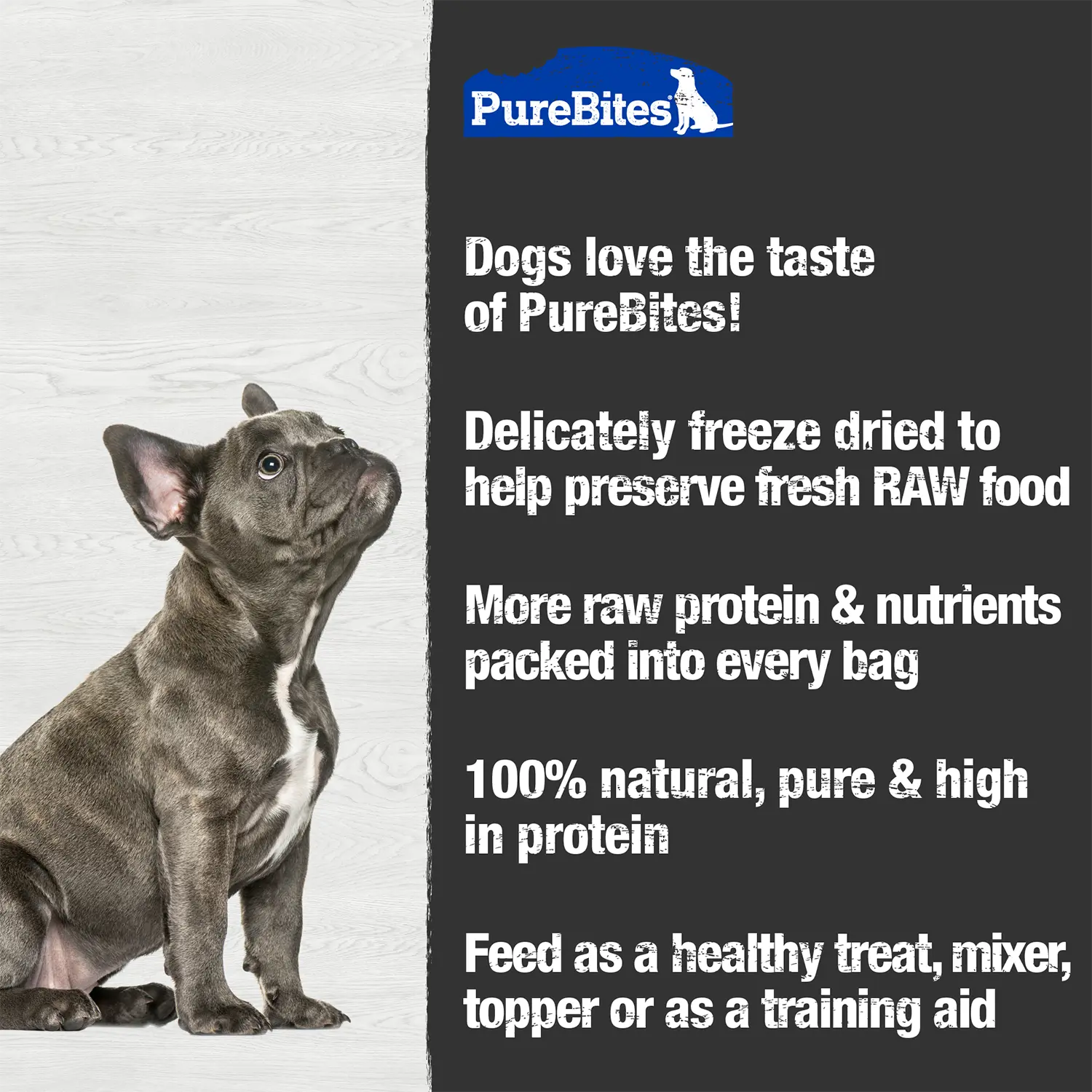 PureBites Cheddar Cheese Freeze-Dried Dog Treats 4.2-oz - Image 3