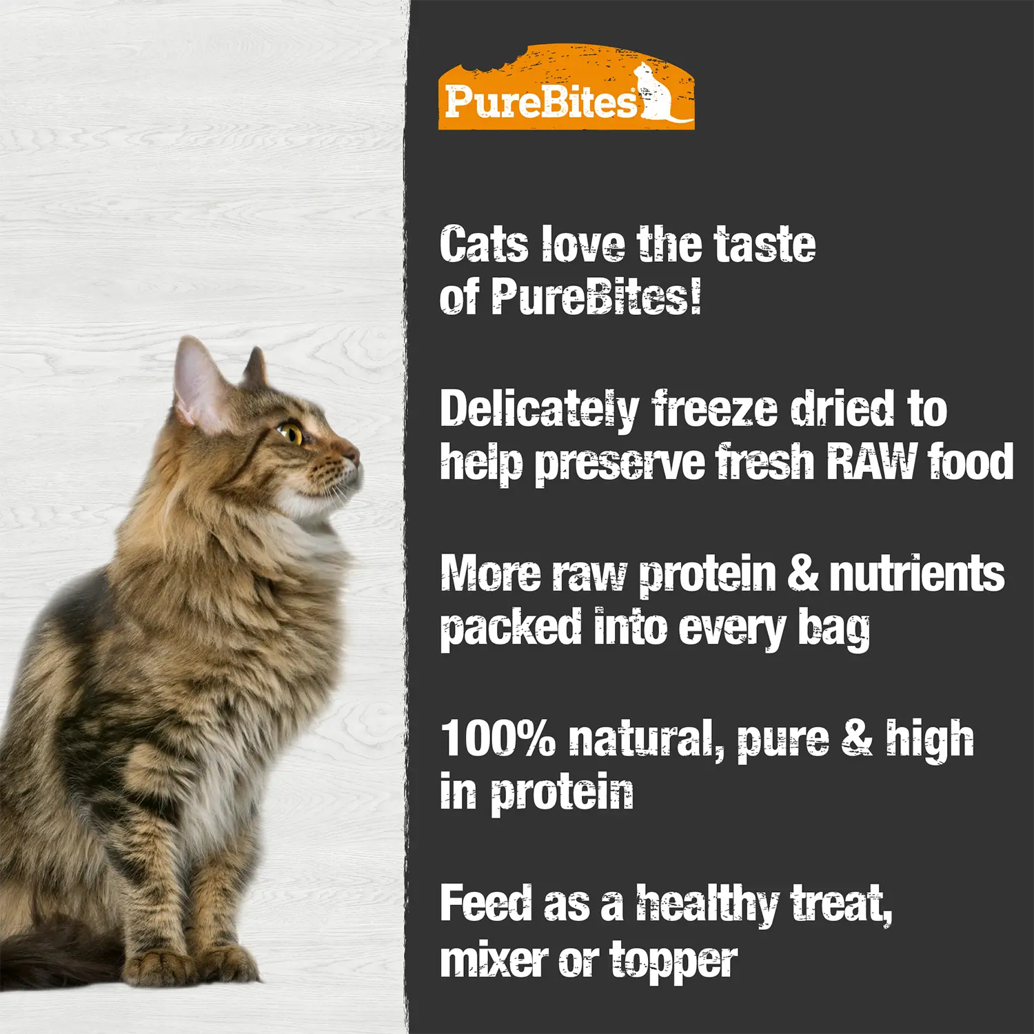 PureBites Duck Liver Freeze-Dried Cat Treats 1.05-oz - Image 3