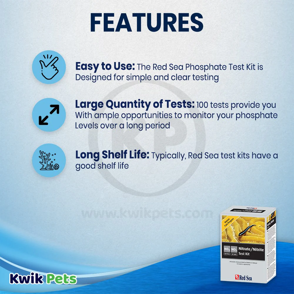 Red Sea Nitrate/Nitrite Test Kits for Aquarium - Image 2