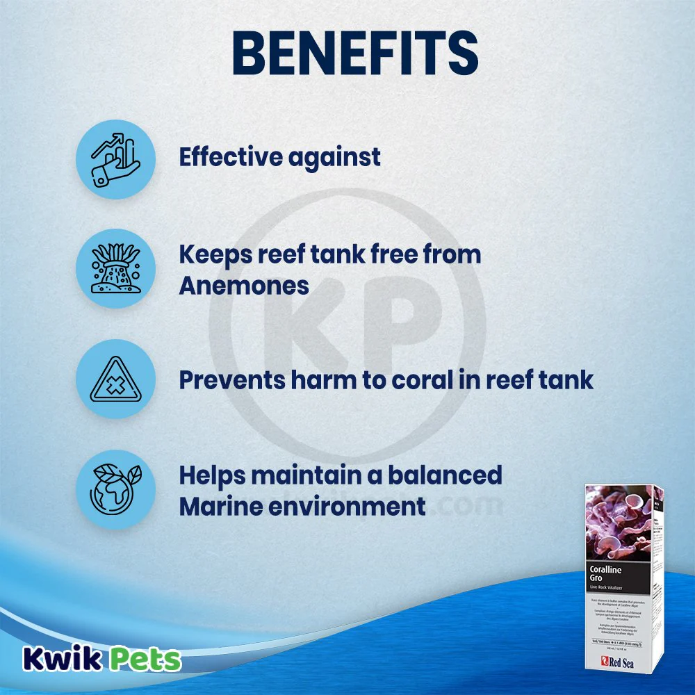 Red Sea RCP Corraline Gro Supplement for Fish 16.9-oz - Image 3