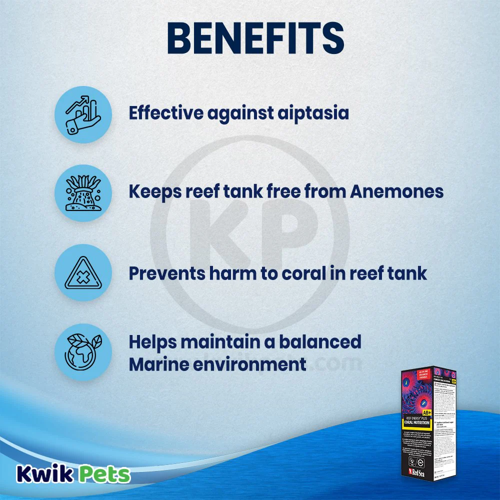 Red Sea Reef Energy Plus AB+ Coral Nutritional Supplement 16.9-oz - Image 3