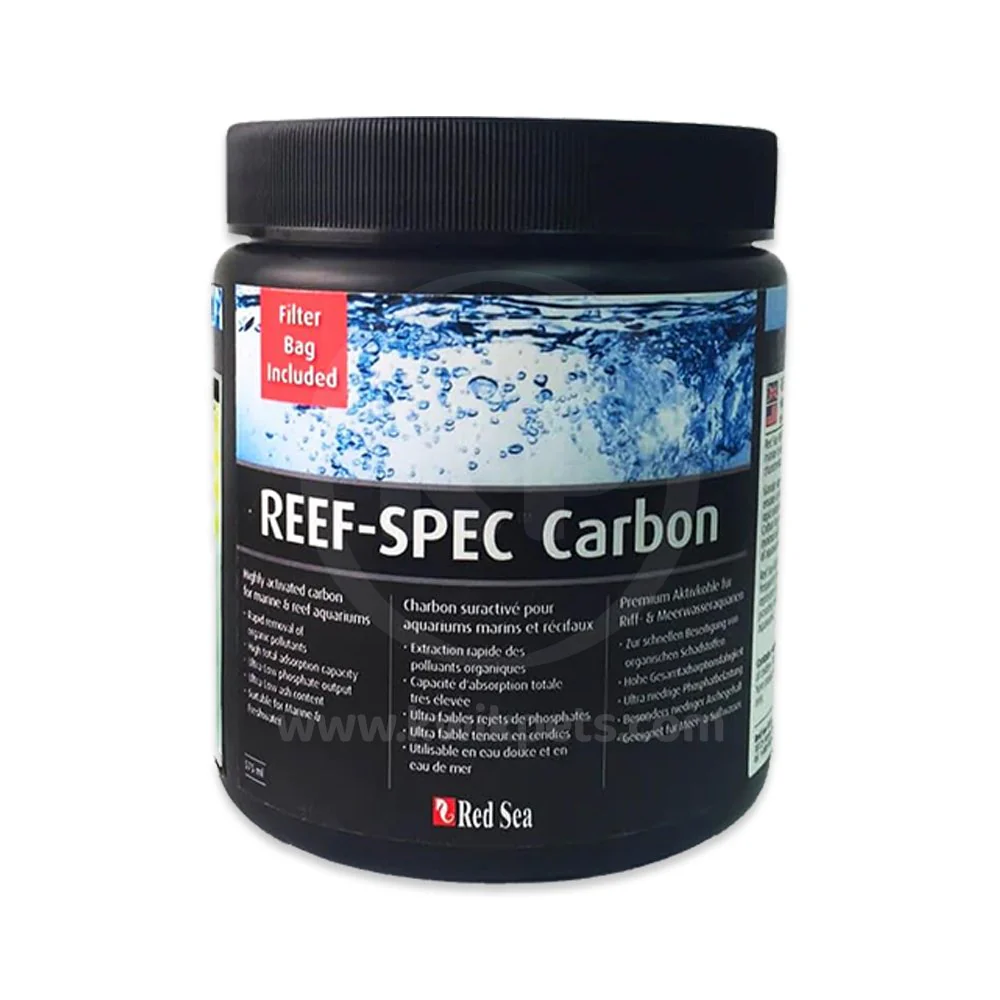 Red Sea REEF-SPEC Carbon Filter Media for Aquarium 500 ml