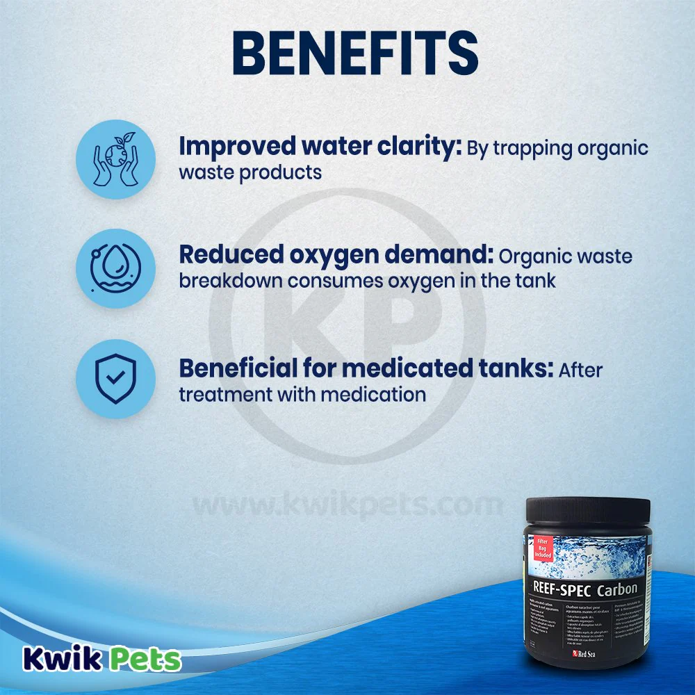 Red Sea REEF-SPEC Carbon Filter Media for Aquarium 500 ml - Image 3