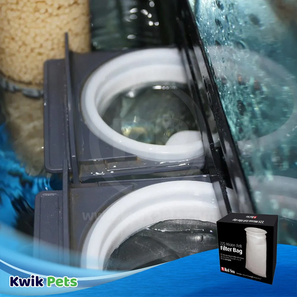 Red Sea Reefer Fine Felt Filter Socks for Aquarium White 4 in X 10.5 in - Image 5