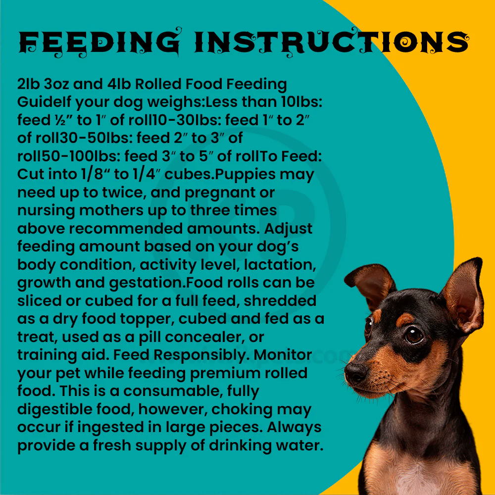 Redbarn Dog Food Roll Chicken Recipe 4-lb - Image 6