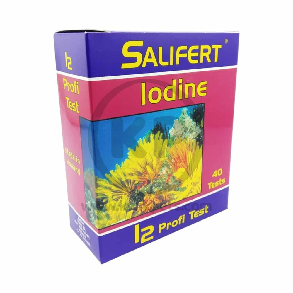 Salifert Iodine Profi-Test Kit for Aquarium 40 Tests