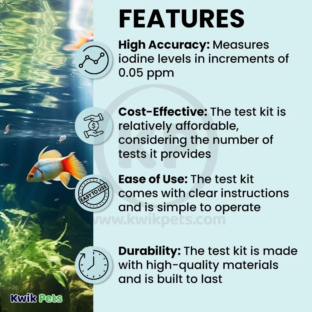 Salifert Iodine Profi-Test Kit for Aquarium 40 Tests - Image 2