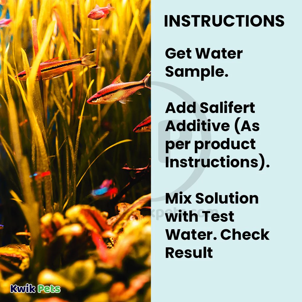 Salifert Carbonate Hardness & Alkalinity (KH/Alk) Profi-Test Kit 100-200 Tests - Image 4