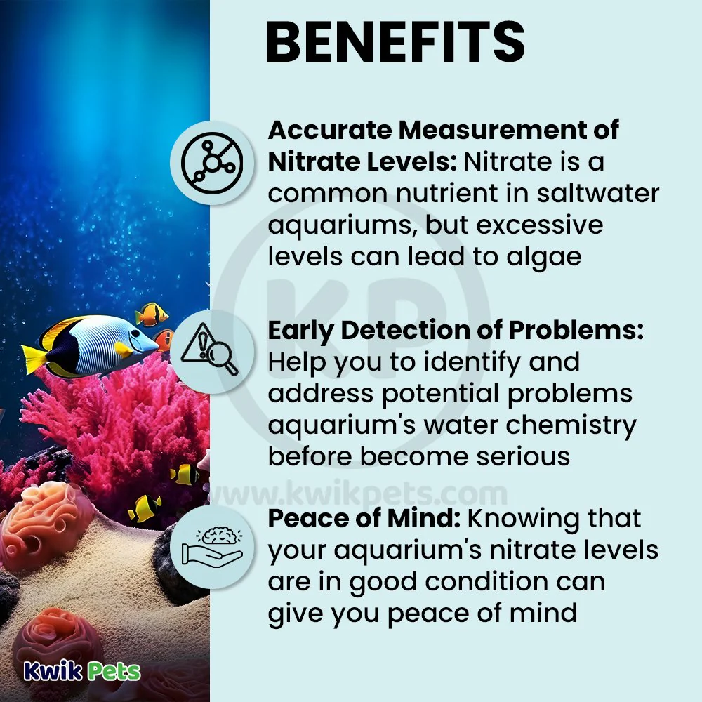 Salifert NO3 Nitrate Profi-Test for Aquarium 60 Tests - Image 3