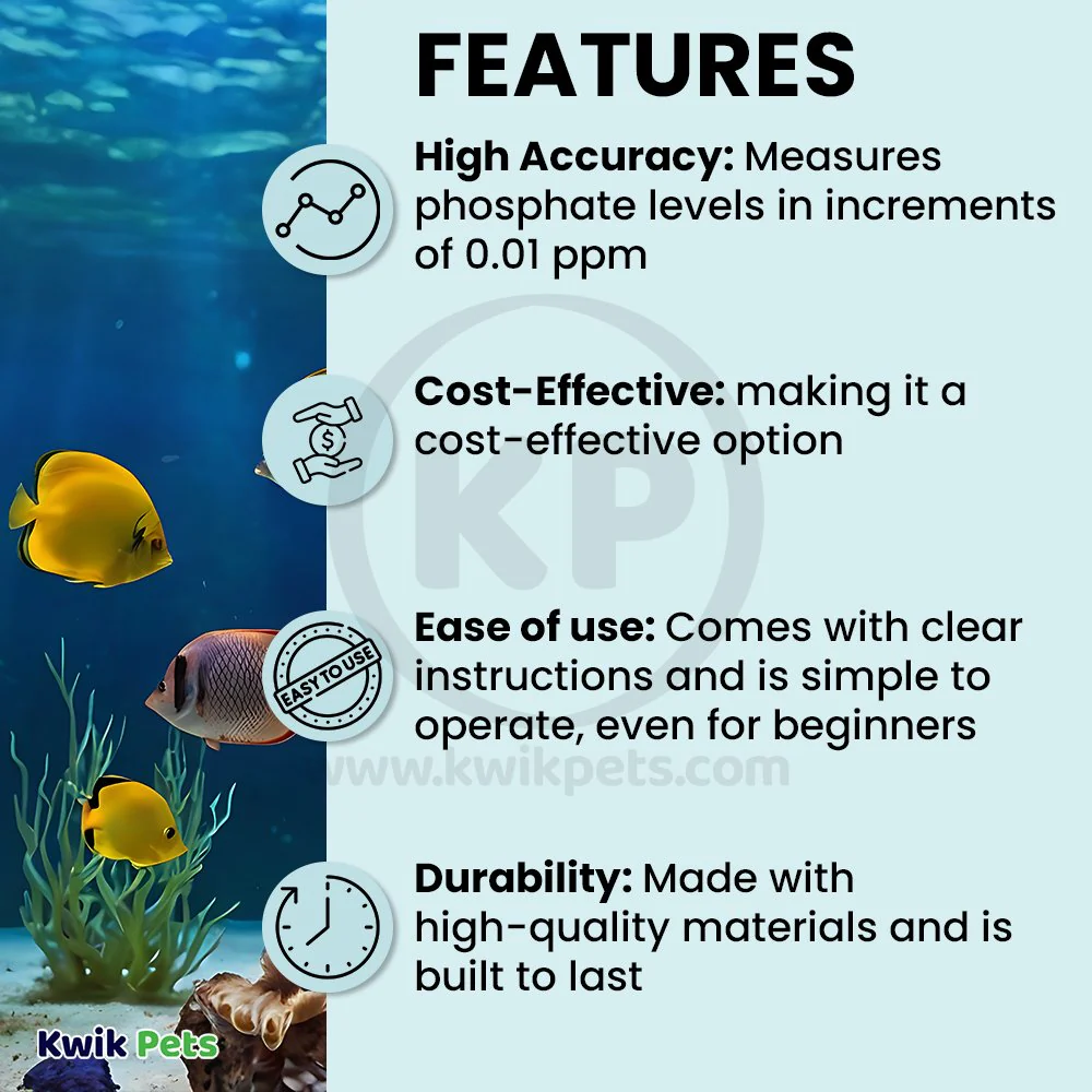 Salifert Phosphate Profi-Test Kit for Aquarium 60 Tests - Image 4