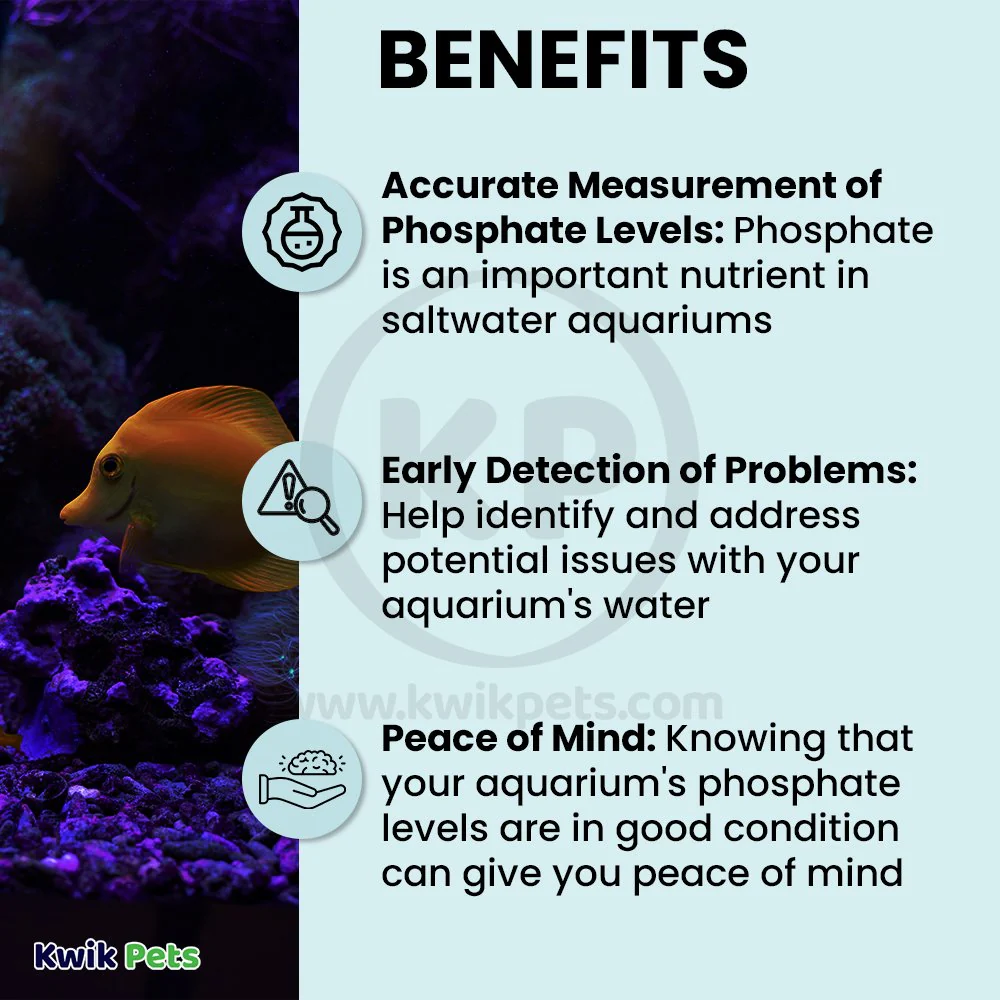 Salifert Phosphate Profi-Test Kit for Aquarium 60 Tests - Image 5