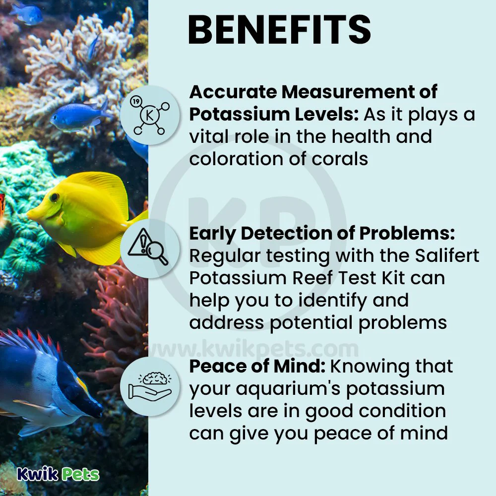 Salifert Potassium Reef for Aquarium Test Kit - Image 4