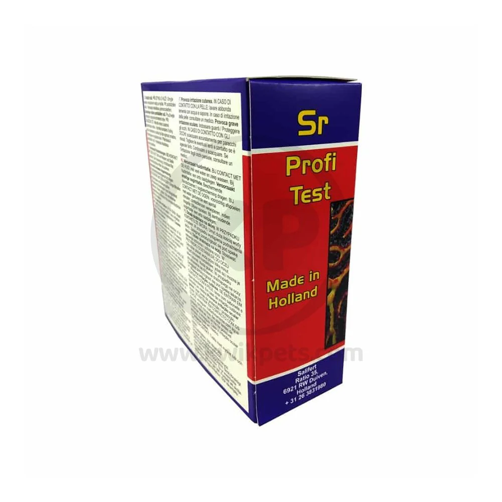Salifert Strontium Profi-Test Kit for Aquarium 25 Tests - Image 2