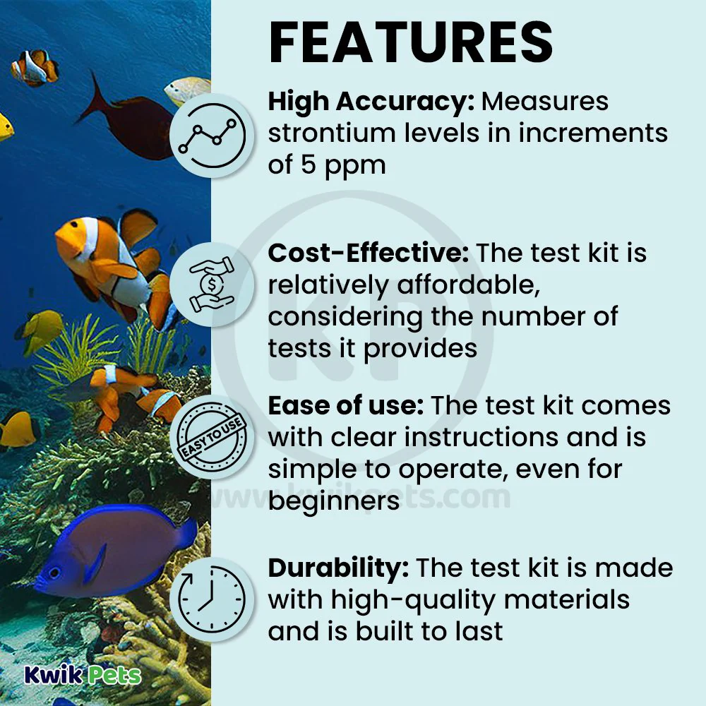 Salifert Strontium Profi-Test Kit for Aquarium 25 Tests - Image 3