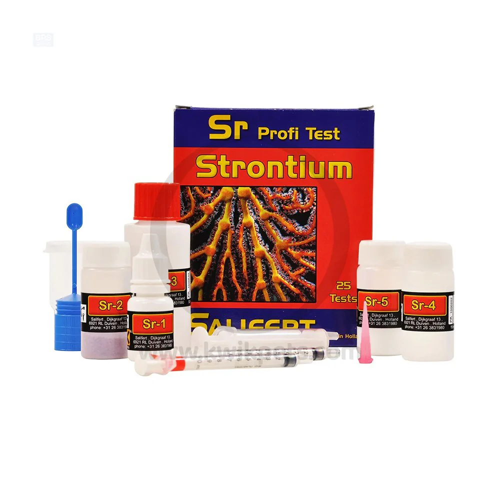 Salifert Strontium Profi-Test Kit for Aquarium 25 Tests - Image 6