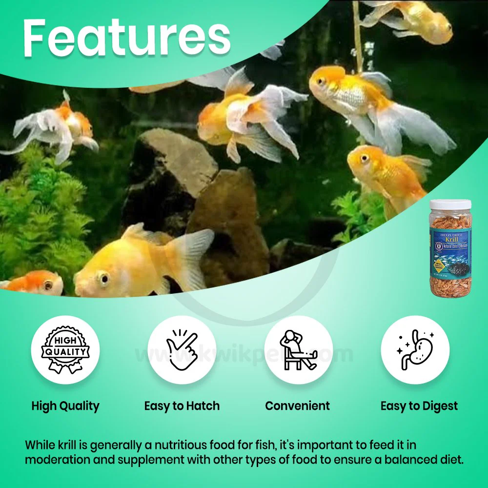 San Francisco Bay Brand Krill Freeze-Dried Fish Food 2-oz - Image 2